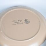 Assiettes plates fleurs Moulin des loups