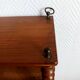 Napoleon III twisted column wall shelf
