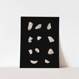 Abstract objects giclee print, 50x70