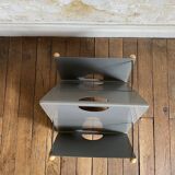 Memphis style magazine rack