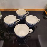 Set of 4 English cups