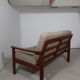 Two-seater sofa in massive teak 60s edition Dyrlund