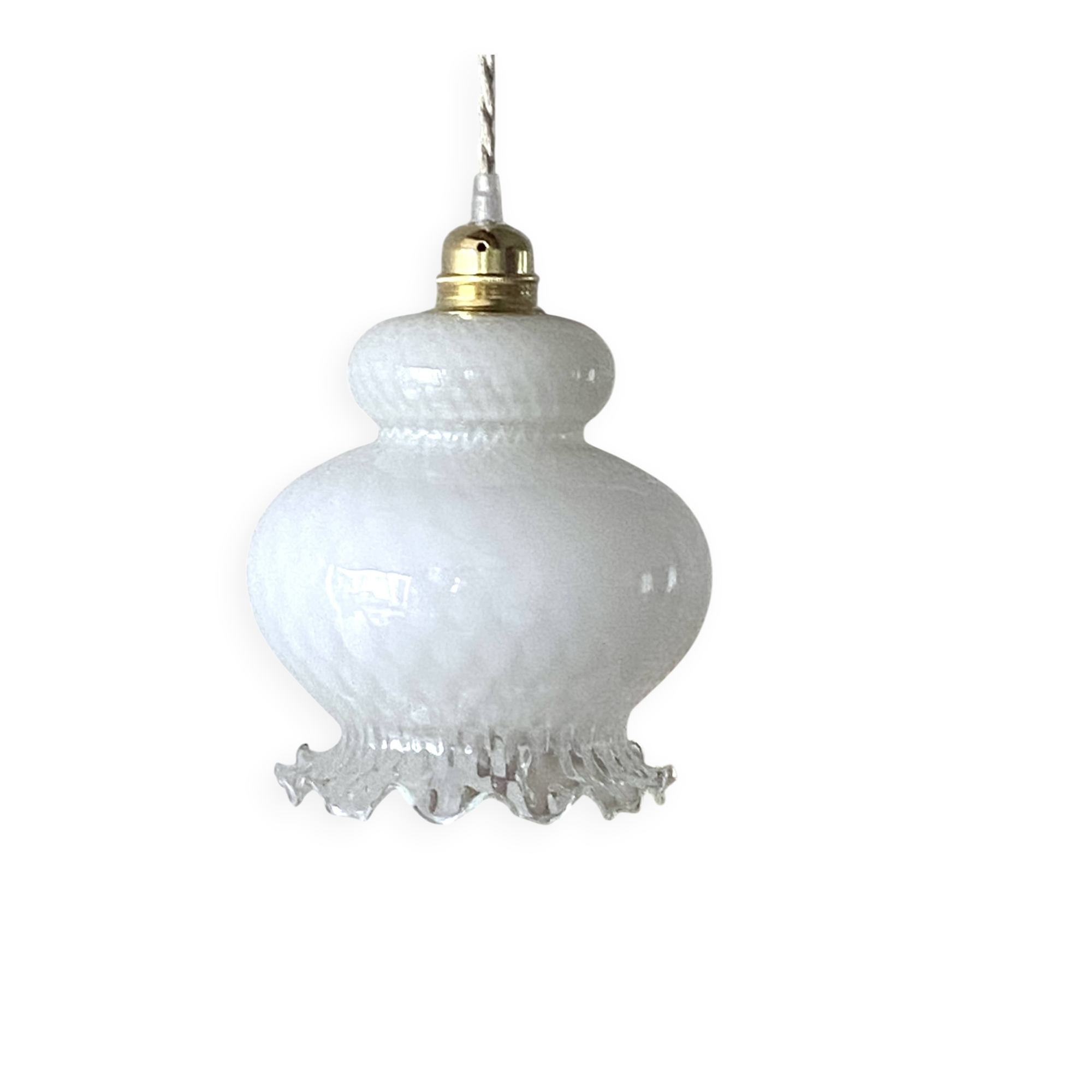 Vintage "Charlotte" shaped pendant light