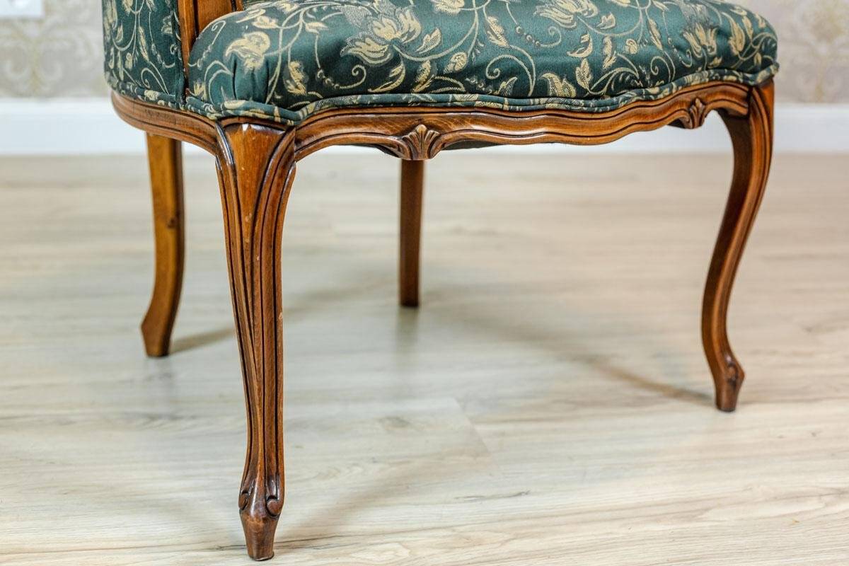 Set of Rococo Revival Armchairs, 1980s