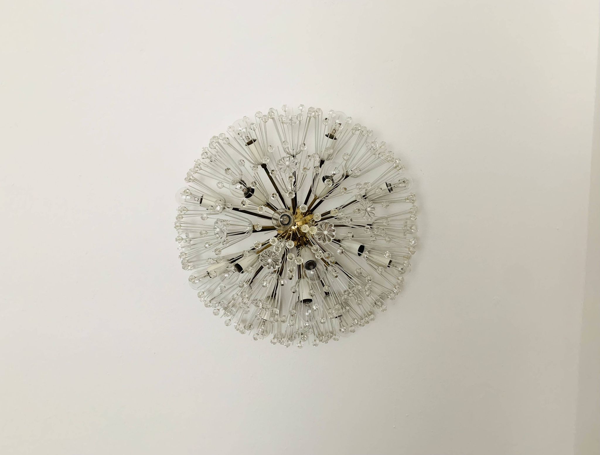 Dandelion Wall or Ceiling Lamp by Emil Stejnar for Rupert Nikoll