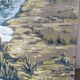 Oil on canvas "Bridge over the stream", signed Chauveau 1968