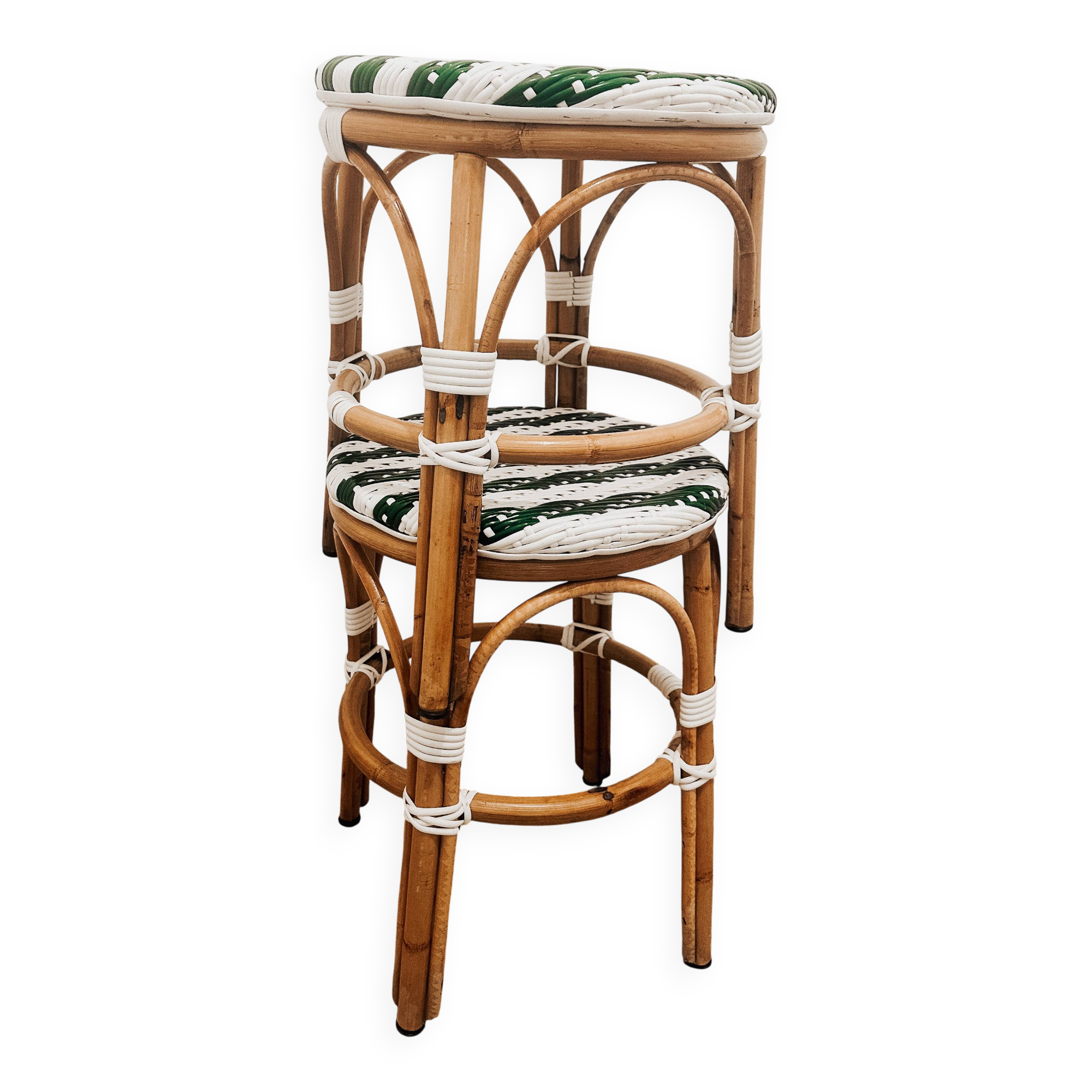 Paire de tabourets de bistrot