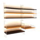 Vintage wall rack / wall system by Nisse Strinning for String AB – Sweden made in the 60s