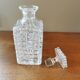 Cut crystal whiskey decanter