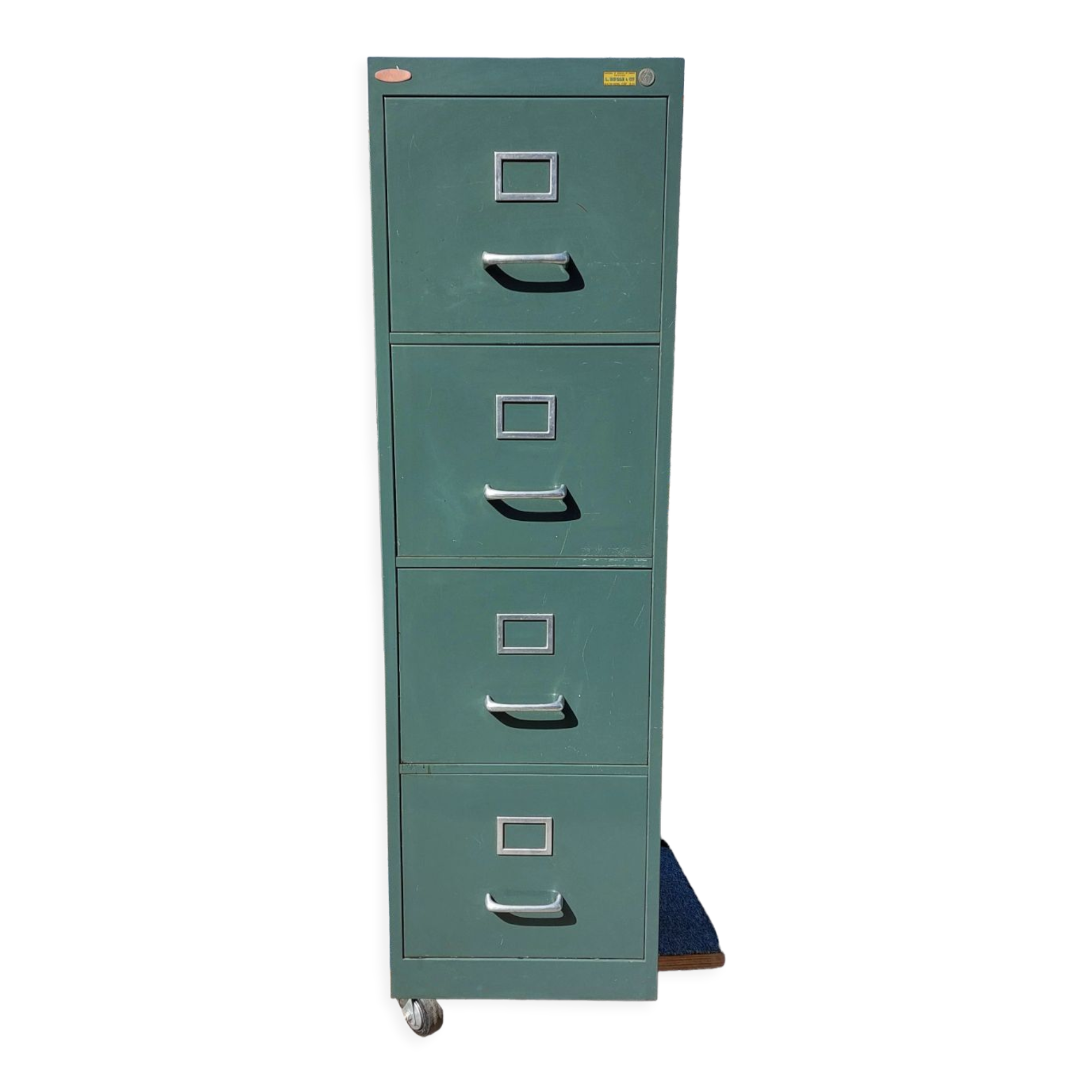 Vintage metal column furniture Strafor - 50s