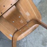 LCW Lounge Chair in ash wood, designed by Eames for Evans/Herman Miller, 1950s