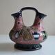 Art deco ceramic tulip vase Amphora Czechoslovakia