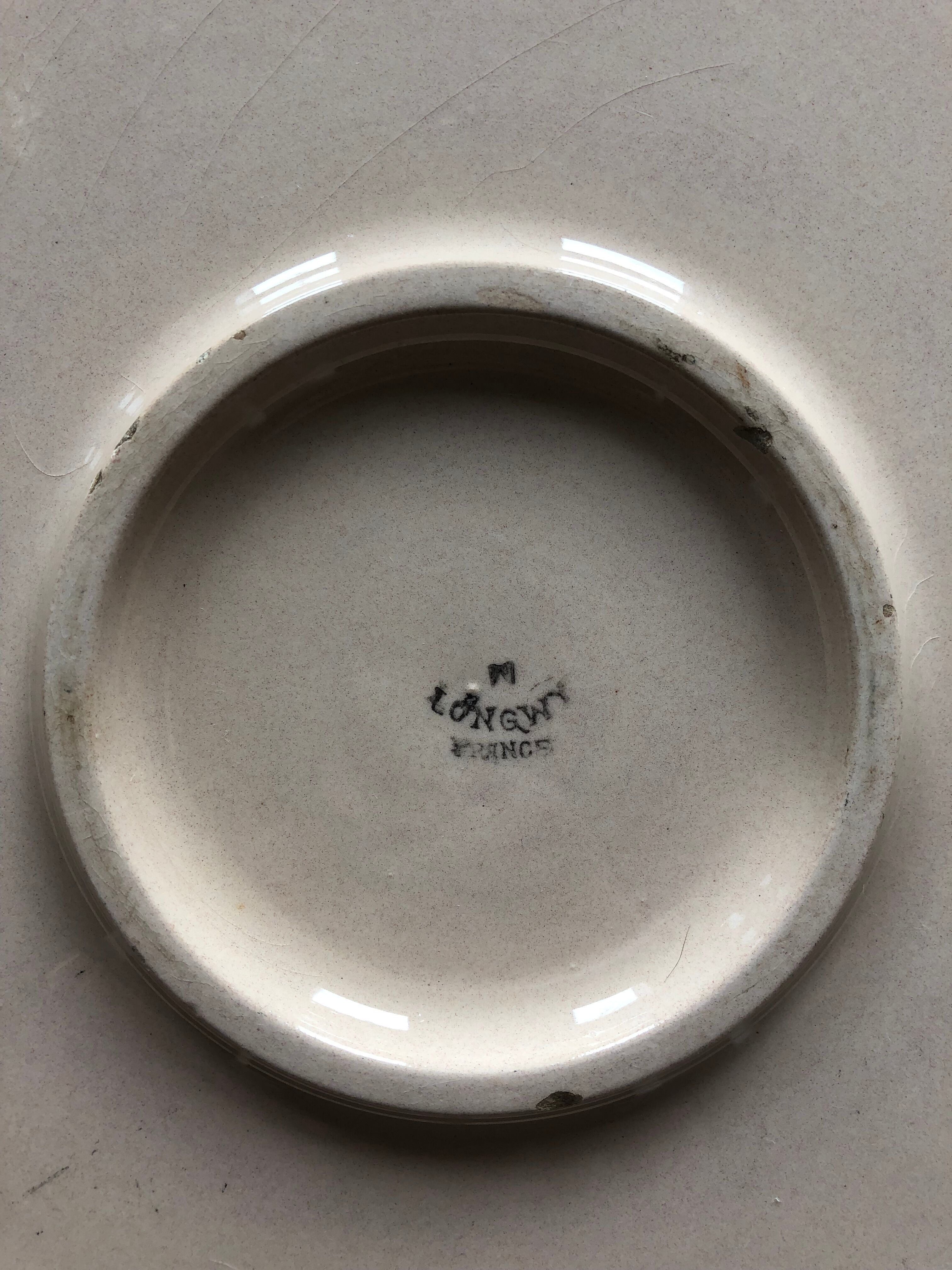 Dish enamels of longwy