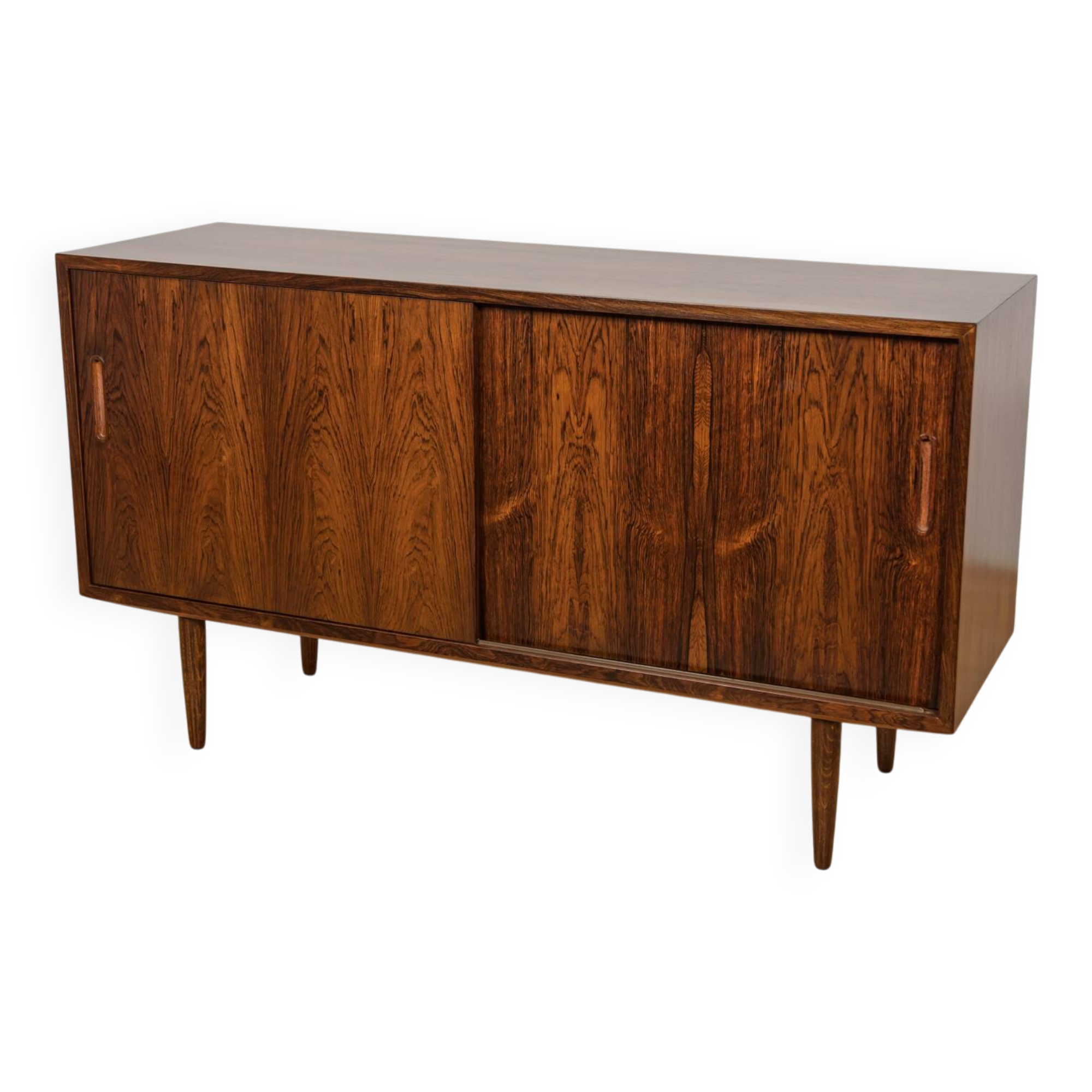 Small Sideboard in Rosewood by P. Hundevad for Hundevad & Co, 1960s