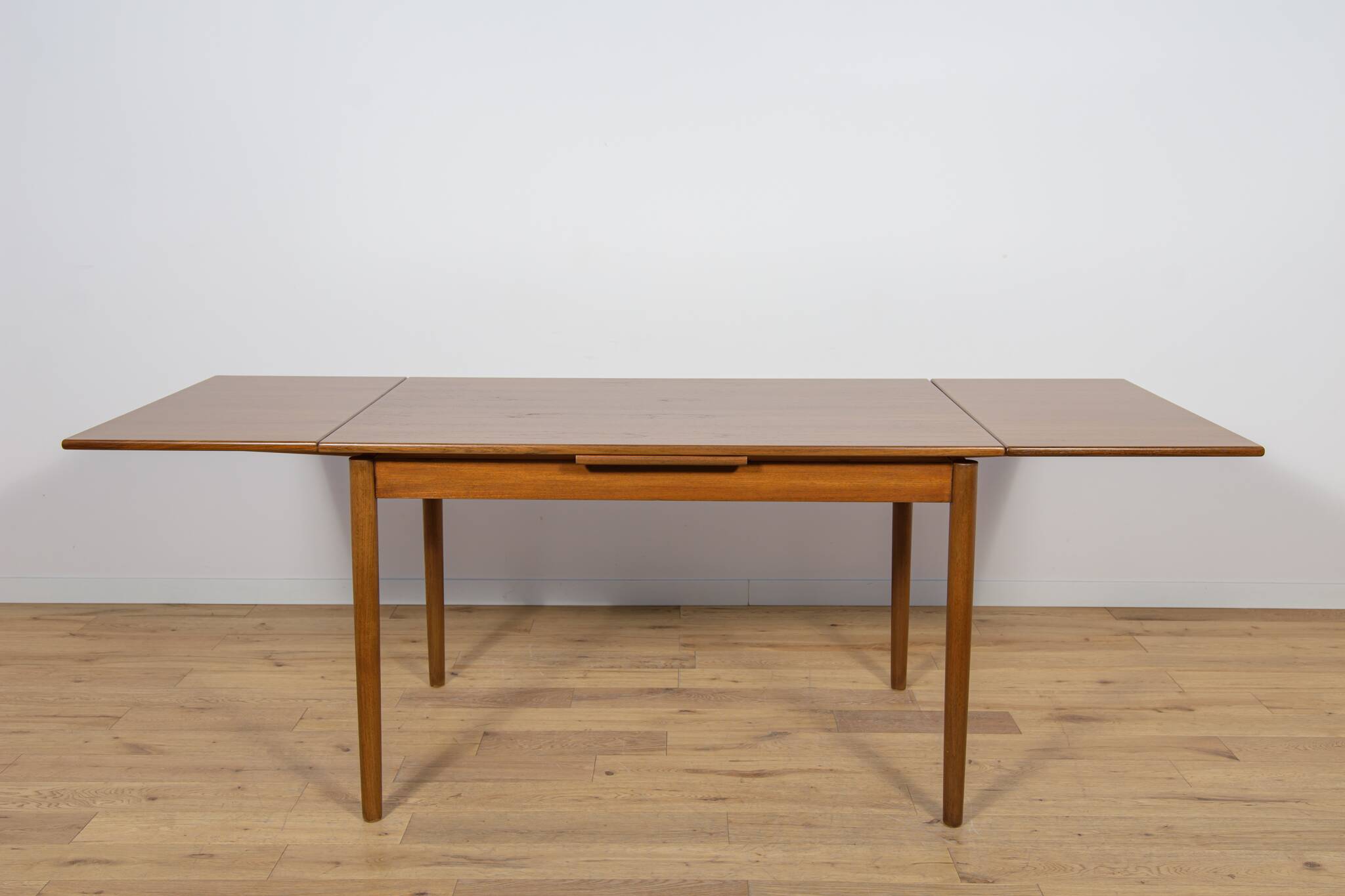 Table de salle à manger extensible en teck, style Mid-Century, Danemark, années 1960