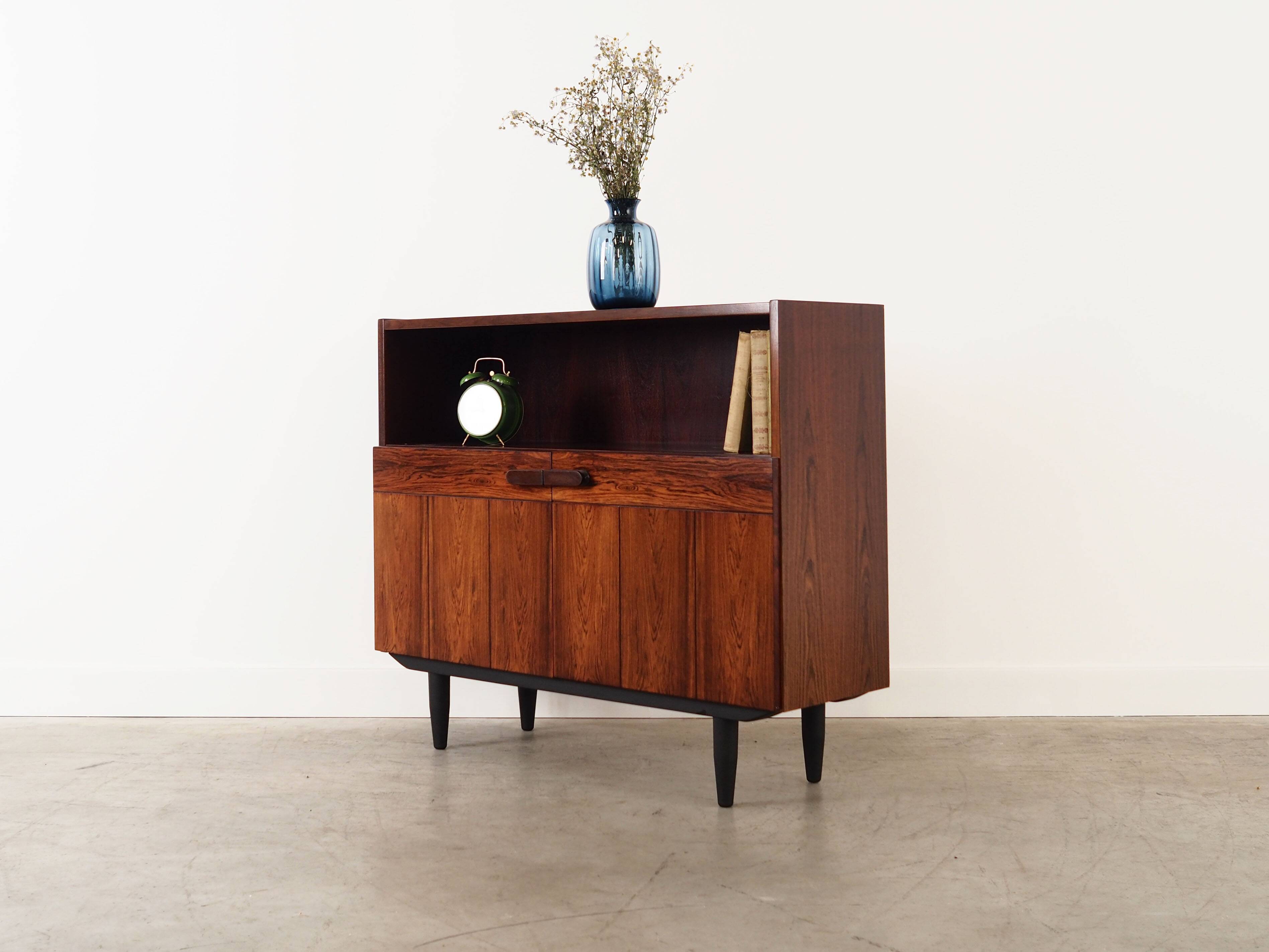 Meuble en palissandre, design danois, années 1970, fabrication : Danemark