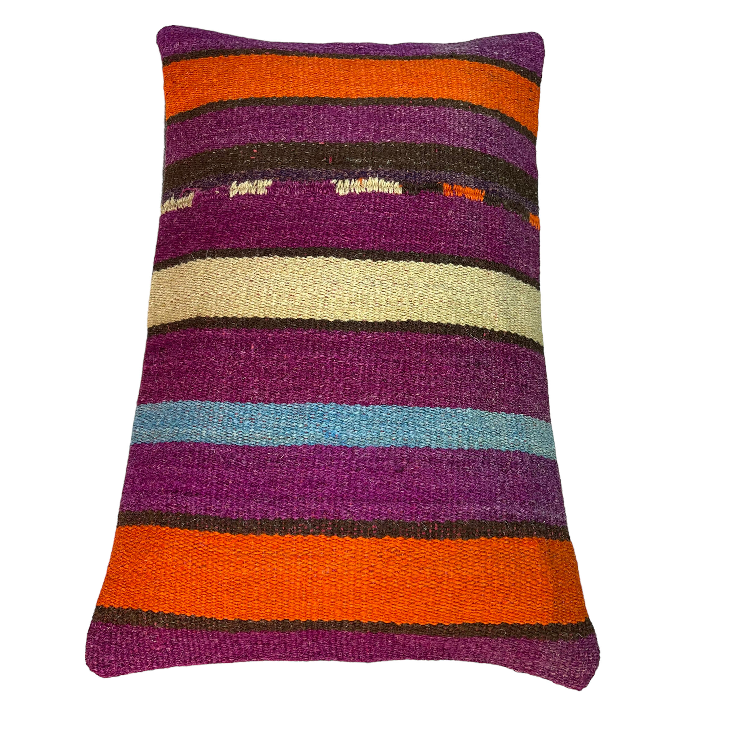 Vintage turkish kilim cushion cover