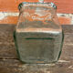 Vase Ancien Design Cascade Verre Bullé Vintage #C868
