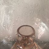 Blown bubble glass tea light holder