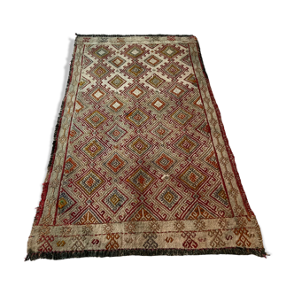 Vintage Turkish Kilim Rug , 90 x 50 cm
