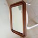 Vintage octagonal bevelled mirror from the 1960s.