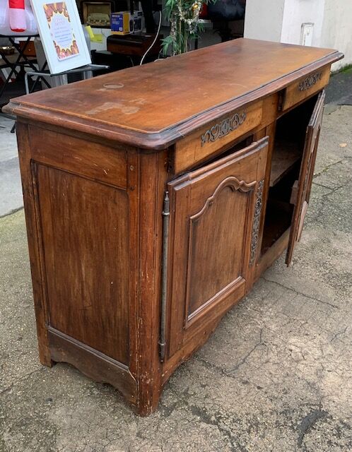 Solid oak sideboard