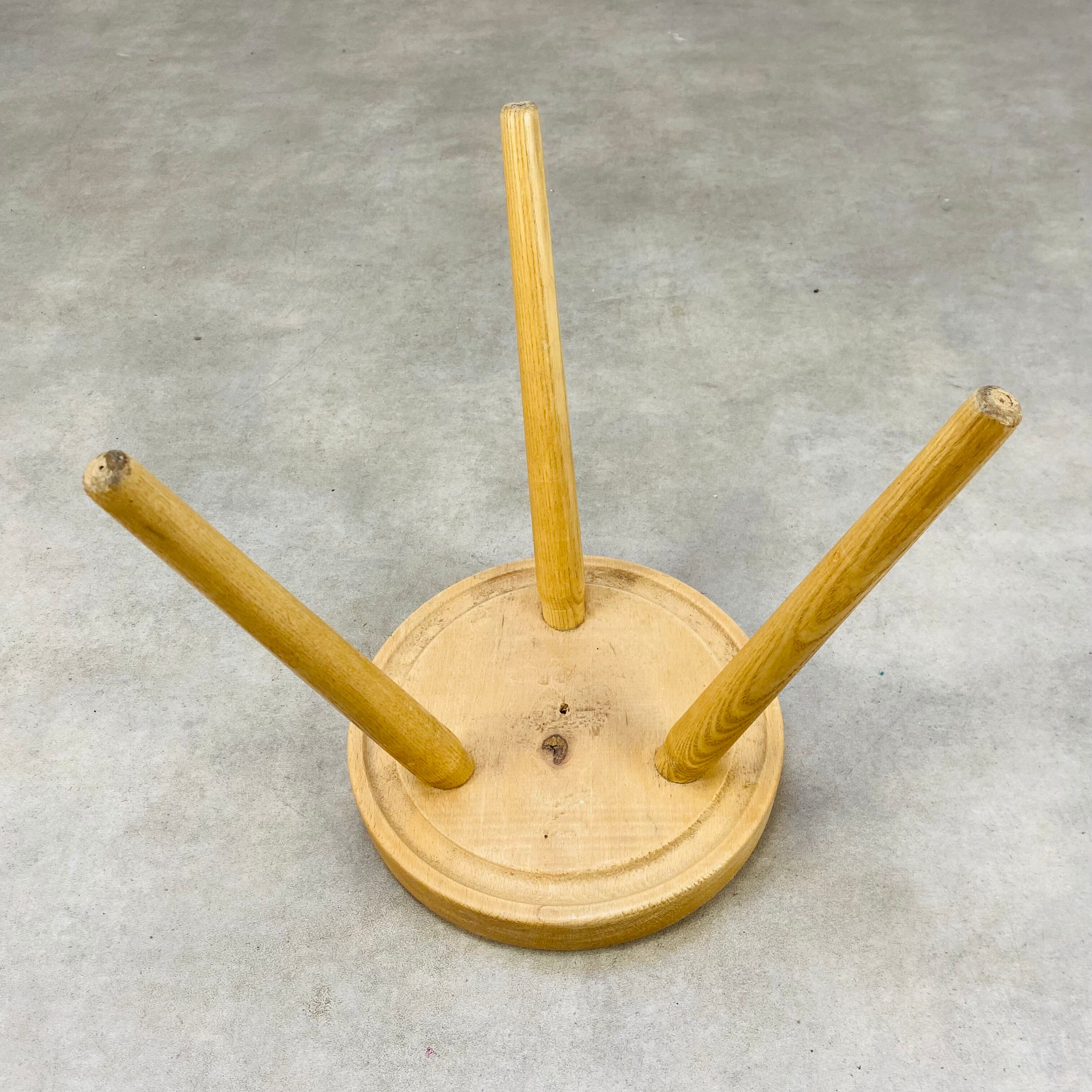 Wooden shepherd tripod stool