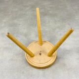Wooden shepherd tripod stool
