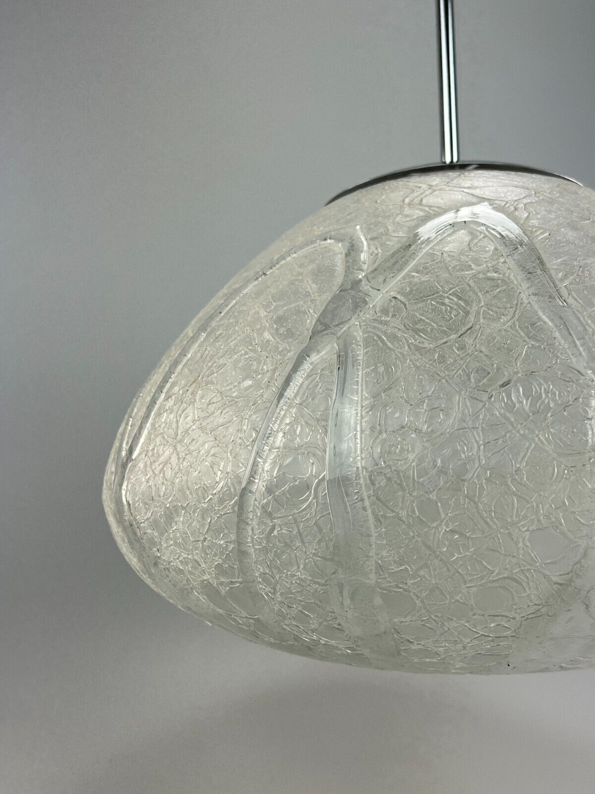 60s 70s lamp light ceiling lamp hanging lamp Doria Glas Space Age Design