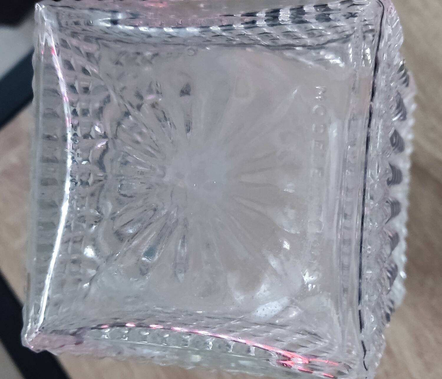 Large whisky decanter from France