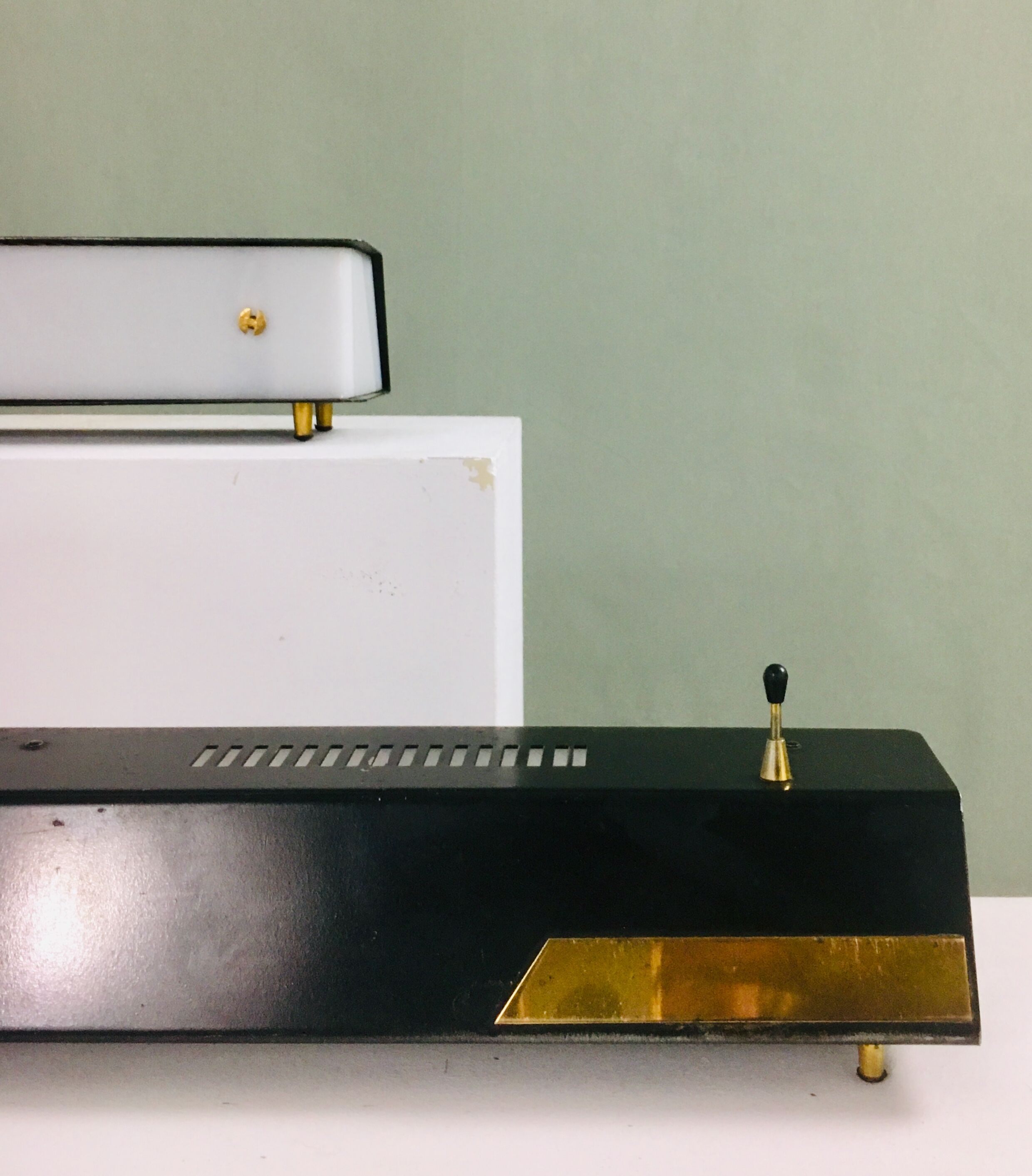 A pair of table lamps 1950