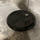 Harvey Guzzini vintage Italian desk lamp from the 1970s.