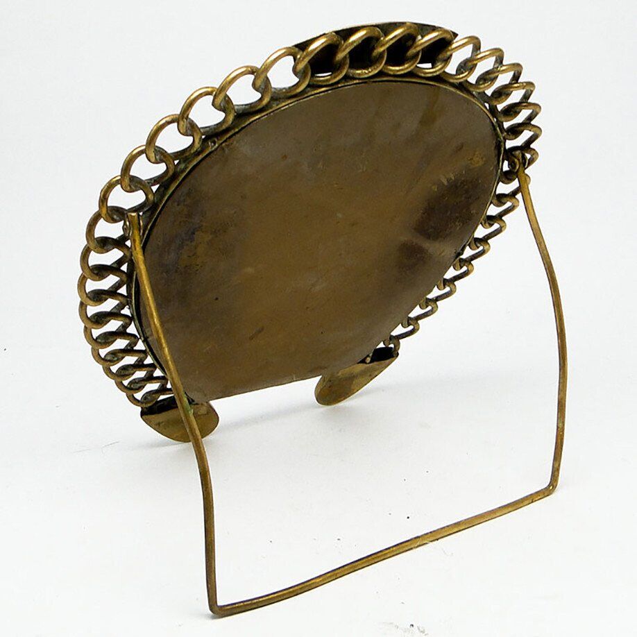 Miroir de maquillage, Belgique, années 1930