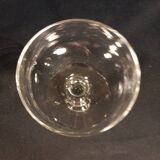 9 champagne glasses