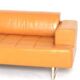 Quadra 3-seater leather sofa Poltrona Frau
