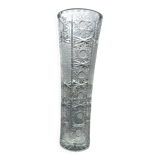 Carved crystal vase - Mid-twentieth century