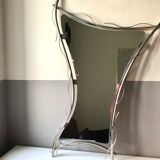 Miroir forme libre 1970 Italie, 98x66 cm