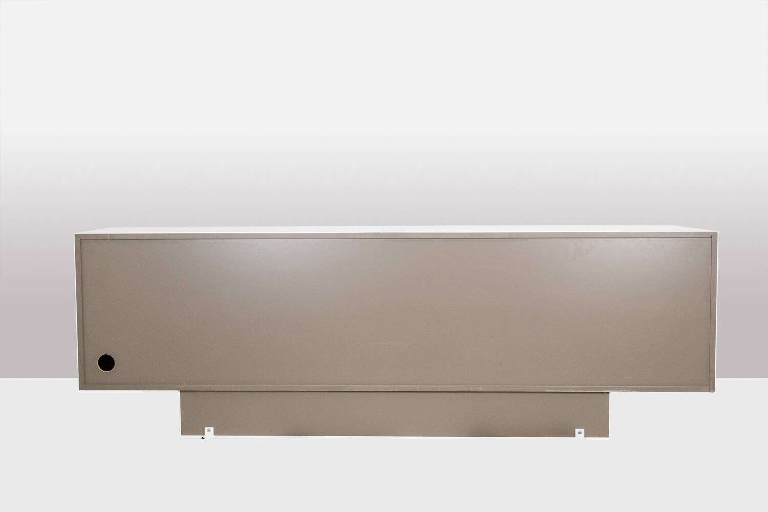 Roche Bobois. Enfilade « cinétique » noire et blanche. Années 1990.