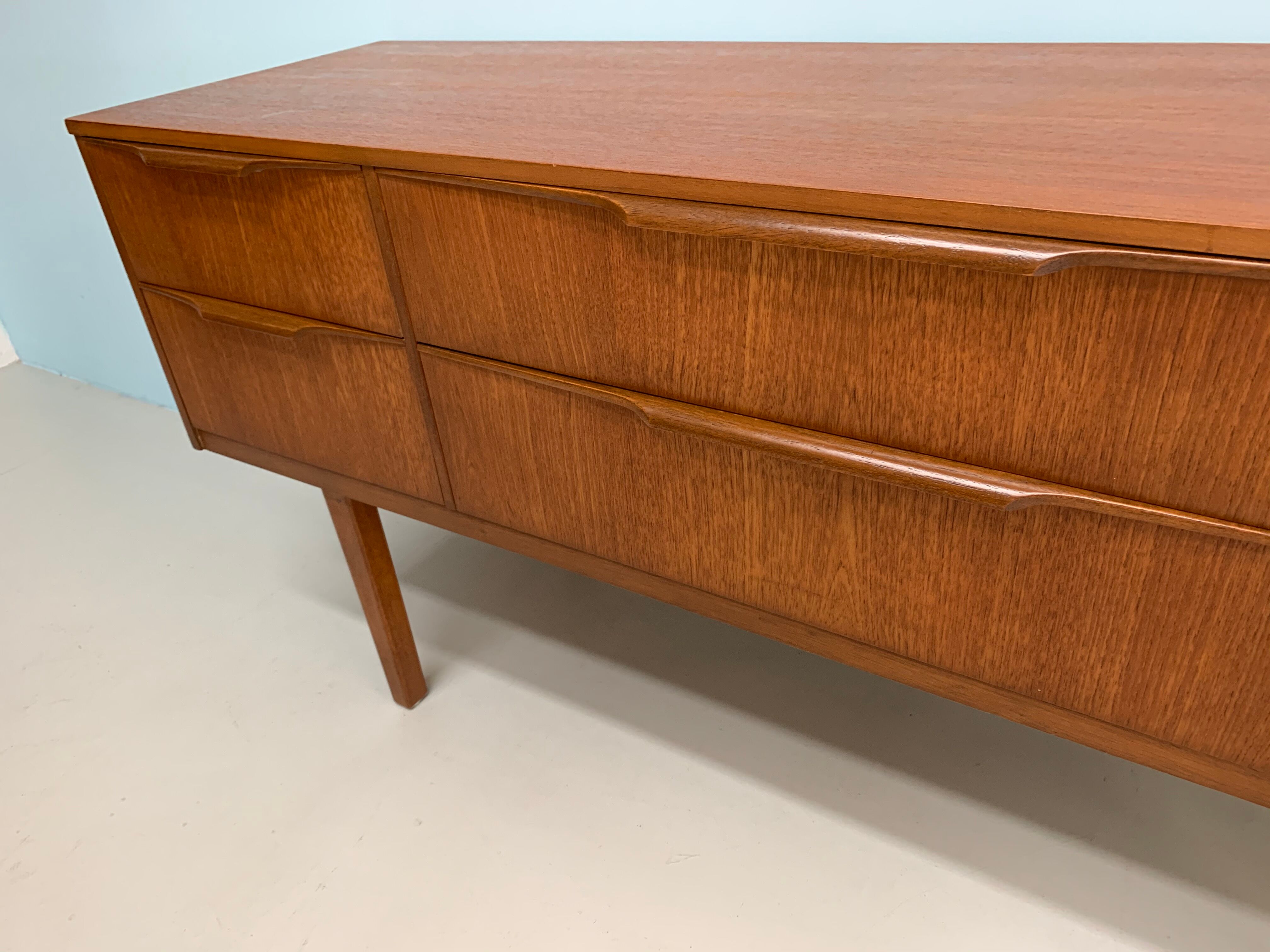 Vintage teak Austinsuite sideboard by Frank Guille 1960's