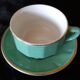 Duo of cups and saucers with his bed pitcher - 90s