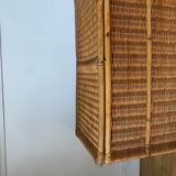 Antique wicker chest