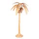 "Banana" rattan floor lamp