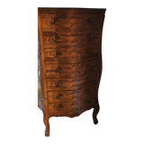 Louis XV style chiffonnier with seven drawers