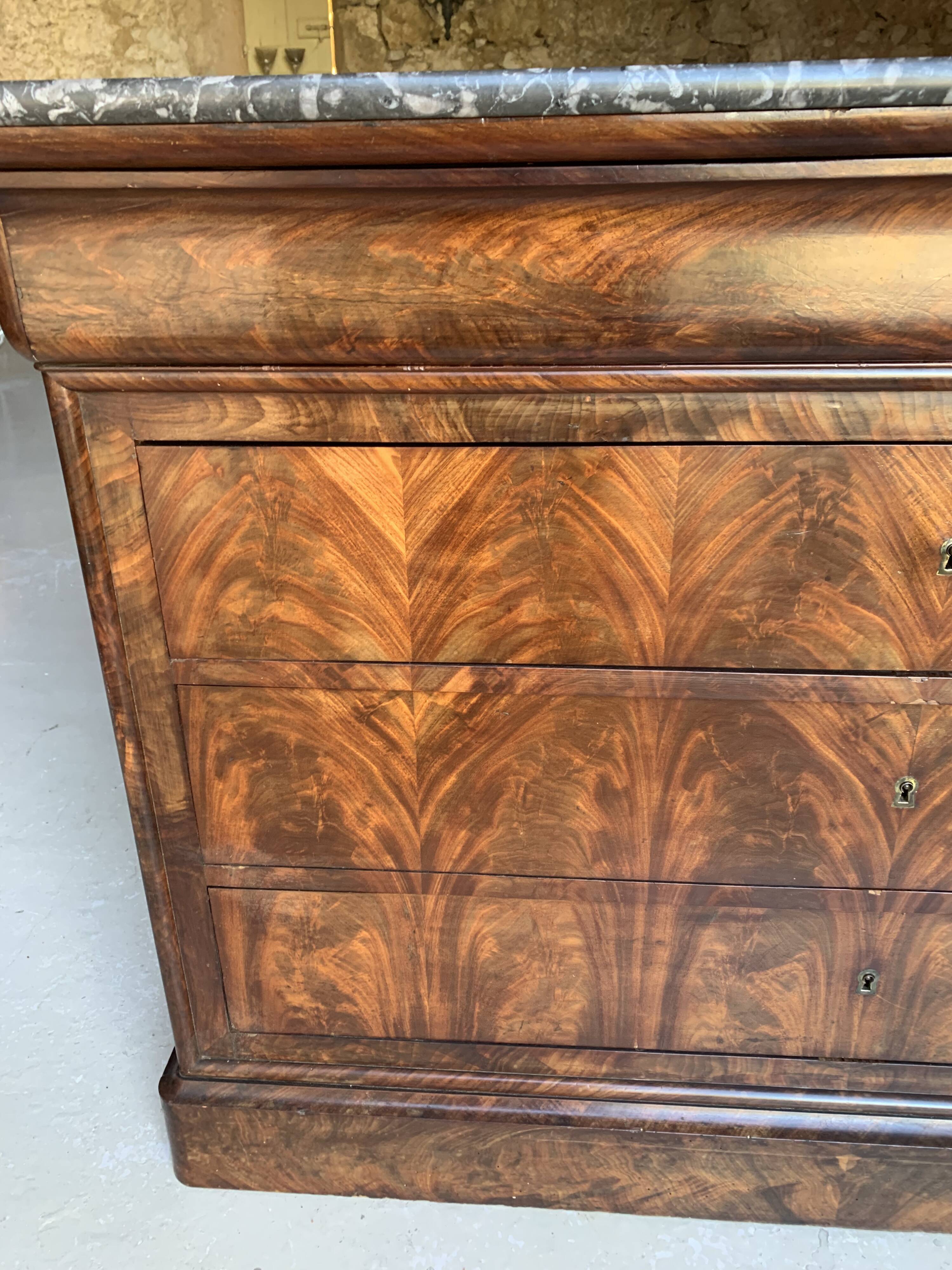 Louis Philippe chest of drawers