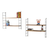 Pair of shelves model String, Sweden circa 1960