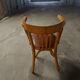 Fauteuil vintage en bois Baumann