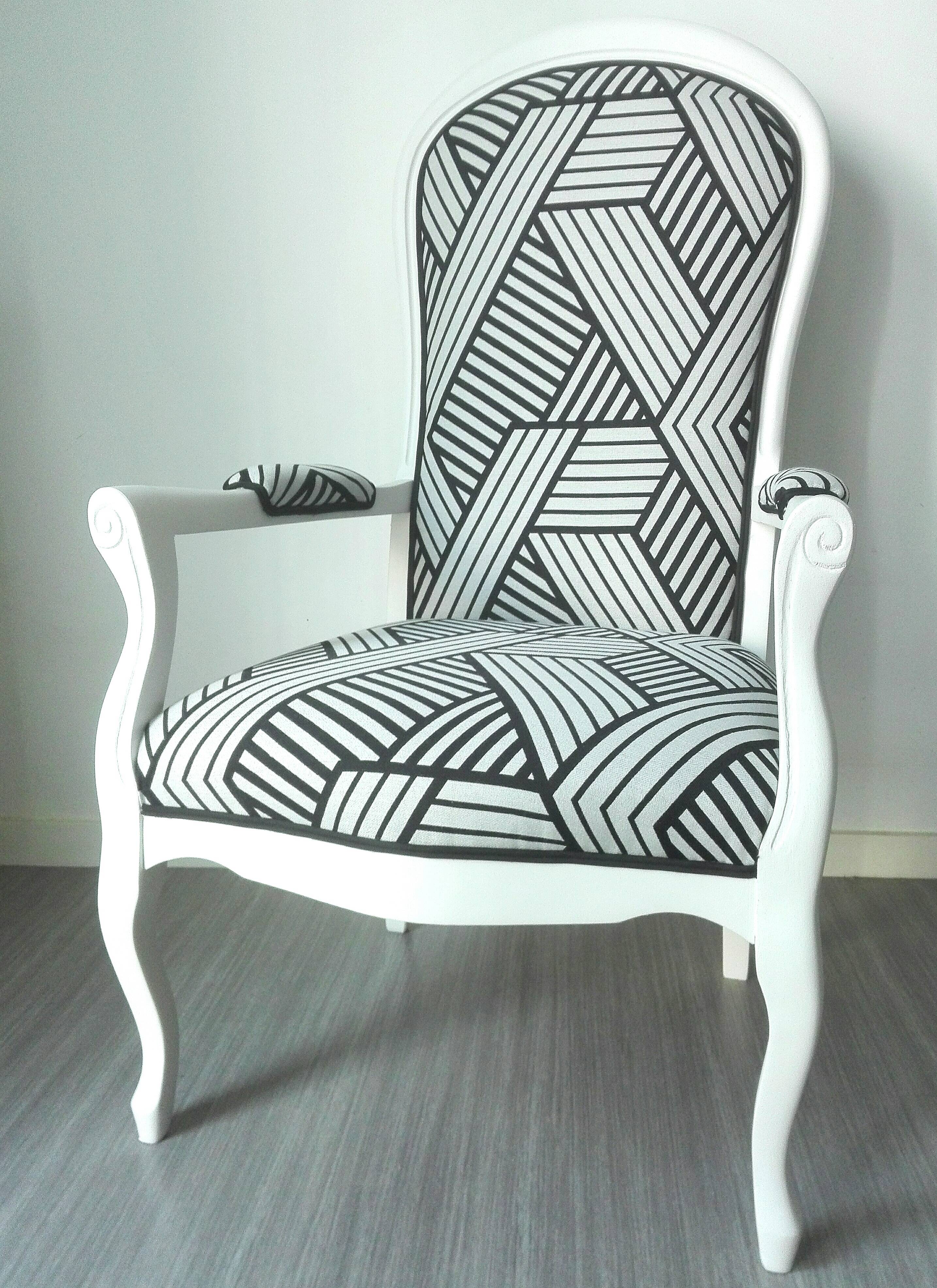 Voltaire armchair fully restored