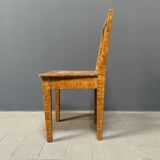 Set of 2 painted Swedish chairs
