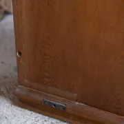 Vintage bedside table in Empire / Art Deco style