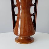 Vintage ceramic amphora vase